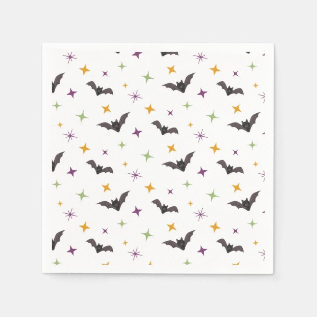 Cute Halloween Napkins Pappersservett (Framsidan)