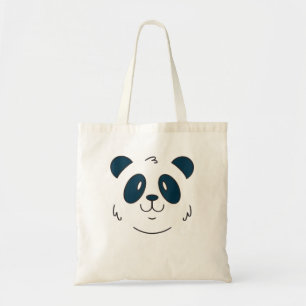 Cute Halloween Panda Bear Ansikte Costume Tygkasse