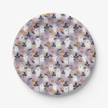 Cute Halloween Papper Plate