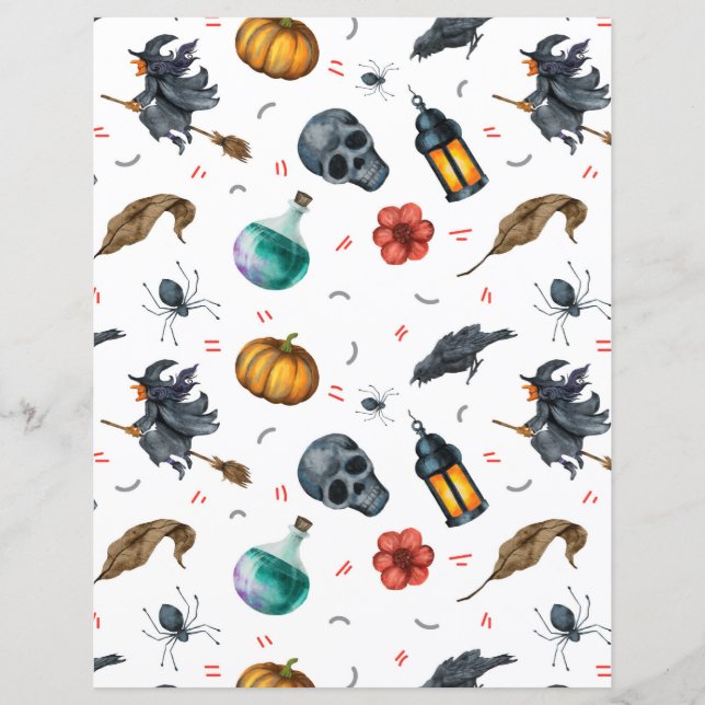 Cute Halloween Papprare Lakan (Framsida)