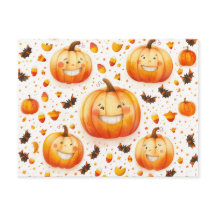 Cute Halloween-pumpdockans illustration