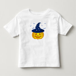 Cute Halloween Pumpkin & Fladdermöss White T Shirt