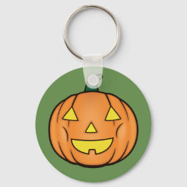 Cute Halloween Pumpkin Nyckelring