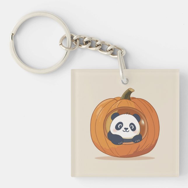 Cute Halloween Pumpkin Panda (Framsidan)