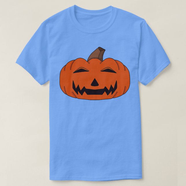 Cute Halloween Pumpkin T Shirt (Design framsida)