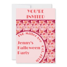 Cute Halloween Rosa Girl Girl Girl Girl Girl Party