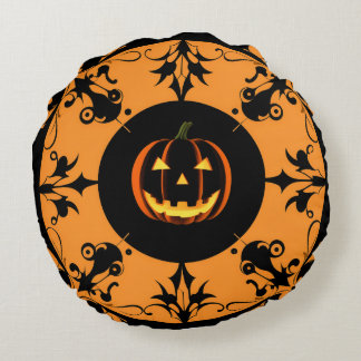 Cute Halloween-runddyna Rund Kudde