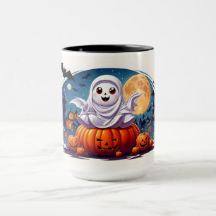 Cute Halloween Scene Mugg