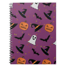 Cute Halloween Seamless Mönster