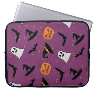 Cute Halloween Seamless Mönster Laptop Fodral