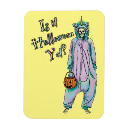 Cute Halloween Skeleton Magnet