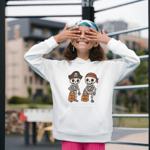 Cute Halloween Skeleton Pirater T Shirt