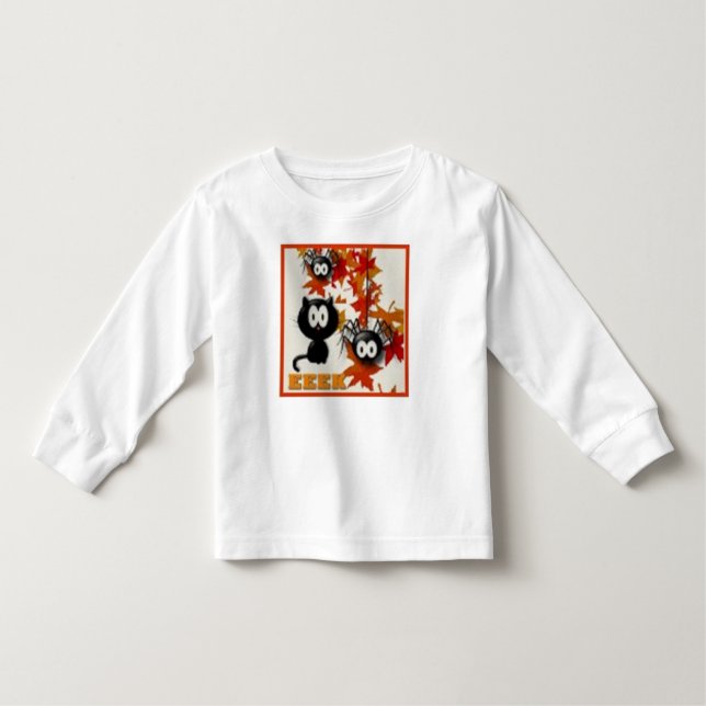 Cute Halloween Småbarn Tee (Framsida)