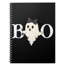 Cute Halloween-Spiral bärbar dator - Boo Ghost