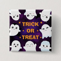 Cute Halloween Spöken Bus eller godis