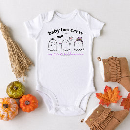 Cute Halloween Spöken First Halloween Boo Anpassni T Shirt