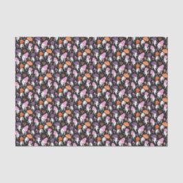 Cute Halloween Spöken med svamp Decoupage