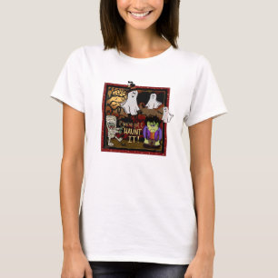 Cute Halloween Spöken Mummy Frankenstein T Shirt