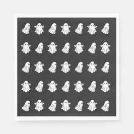 Cute Halloween Spöken Pappersservett