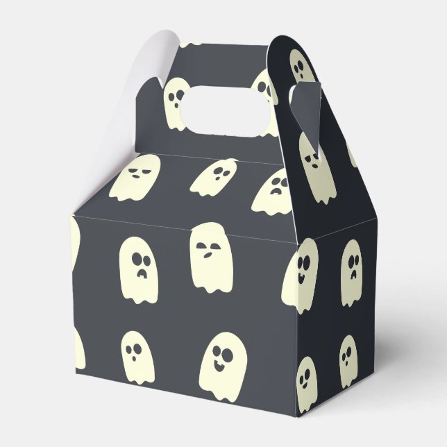 Cute Halloween Spöken Presentaskar (Baksidan Sidan)