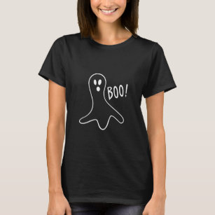Cute Halloween-spökskjorta för kvinnor och flickor T Shirt