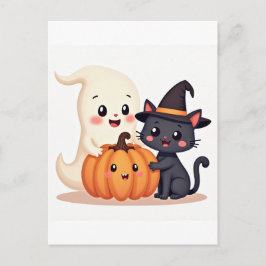 Cute Halloween Squad | Tote Bag Vykort
