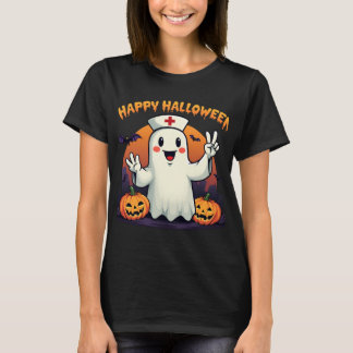 Cute Halloween T-Shirt for - Jack-o-Lantern & Flad