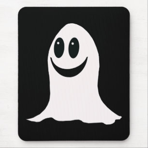 Cute Halloween Tecknad Ghost Musmatta