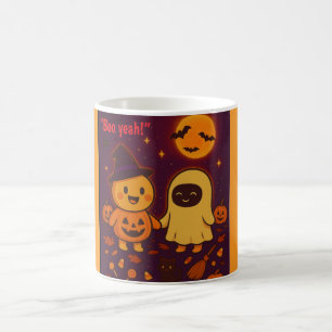 Cute Halloween Tecknade figurer Mugg