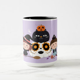 Cute Halloween Theme Mugg