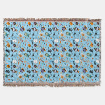 Cute Halloween Throw Blanket