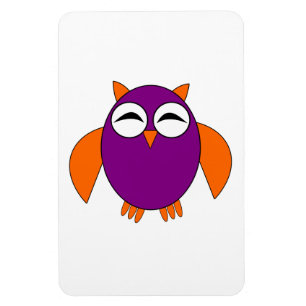 Cute Halloween Uggla Magnet