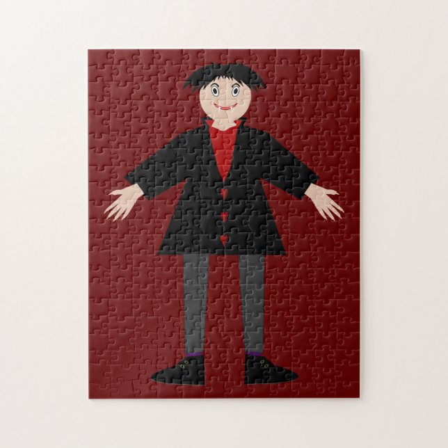 Cute Halloween Vampire Pussel (Vertikal)