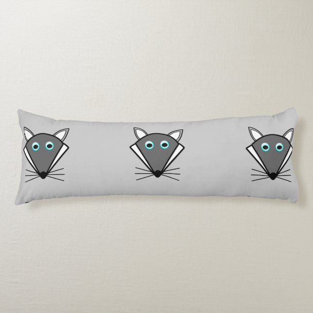 Cute Halloween Varg Body Pillow Kroppskudde (Framsidan)