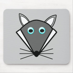 Cute Halloween Varg Mousepad Musmatta