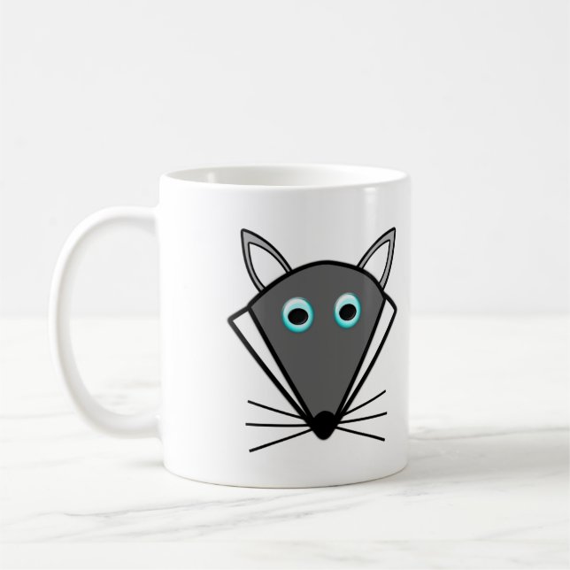 Cute Halloween Varg Mugg (Vänster)