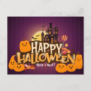 Cute Halloween Vykort