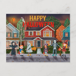 Cute Halloween Vykort