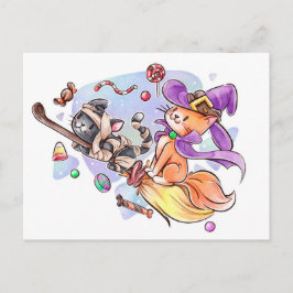 Cute Halloween Vykort