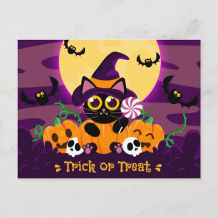 Cute Halloween Vykort