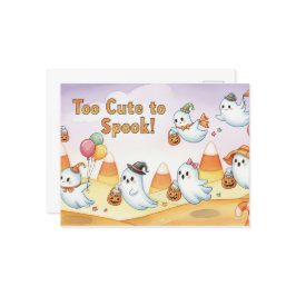 Cute Halloween-vykort Vykort
