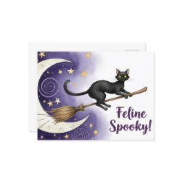 Cute Halloween-vykort Vykort