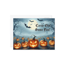 Cute Halloween-vykort