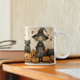 Cute Halloween Witch 15 Mugg