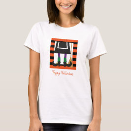 Cute Halloween Witch Ben Personlig T Shirt