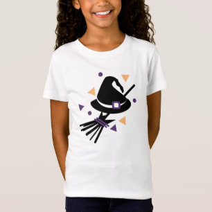 Cute Halloween Witch Confetti Costume Party T Shirt