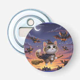 Cute Halloween Witch Flasköppnare