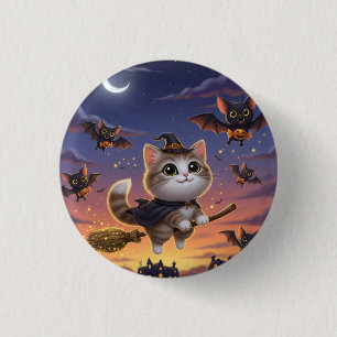 Cute Halloween Witch Knapp