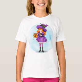 Cute Halloween Witch T Shirt