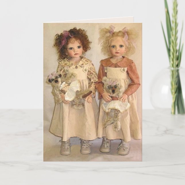 Cute-Hälsningskort Kort (Framsida)